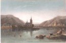 BINGEN, gravure, stich, engraving