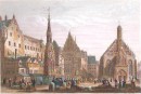 NUREMBERG, gravure, stich, deutschland