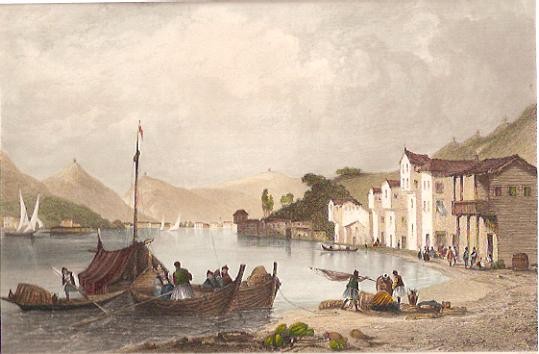 ITHACA : TOWN AND HARBOUR OF BATHI