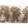 PARC DE ST CLOUD, france, paris, gravure, engraving, plates, sti