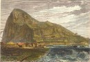 GIBRALTAR, PRISE DE L'ISTHME DE LA LINEA, Espagne, Angleterre, g