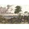 MESSINA, Italy, Sicily, old print, engraving, plate