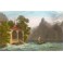 TELL'S CHAPEL, Lake of Uri, switerland, old print, plate