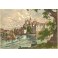 THOUNE, L'AAR, Suisse, gravure ancienne, stich