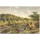 PHILIPPINES, BANLIEUE DE MANILLE, Asie, gravure ancienne, stich