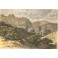 MADAGASCAR, ROUTE D'ANVORORANTO, old print, engraving, plate, ta