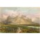 MOUNTAIN OF THE GRANDE CHARTREUSE, FROM GRENOBLE, France, old pr