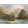 THE STRUDEL, Austria, Danube, osterreich, Donau, old print, engr