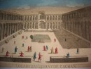 LE CARAVAN SERAY DE CACHAN, see optics, 18th, france, engraving,