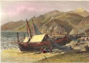 VINTIMILLE, Italie, Ventimiglia, gravure ancienne, stich