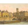 PLACE DU CHATELET & PONT AU CHANGE, Paris, France, engraving, 19