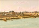 PALAIS DES TUILERIES, Paris, France, Frankreich, stich, gravure