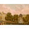 SQUARE DES INNOCENTS, Paris, France, engraving, lithography, old