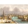 DUNKERQUE, France, port, naval, maritime, old print, engraving,