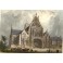 BROU, ÉGLISE, France, Ain, old print, engraving, plates,