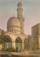 MOSQUÉE DEL-CAOULY AU KAIRE, Egypt, engraving, plates, old print