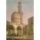 MOSQUÉE DEL-CAOULY AU KAIRE, Égypte, gravures anciennes, stich,