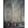 INTÉRIEUR DE NOTRE-DAME, France, Paris, cathédrale, gravures anc