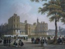 CHÂTEAU DE ST GERMAIN EN LAYE, France, environs de paris, lithog