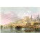 SAUMUR on the Loire, Francia, engraving, print, plates