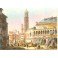 PADOUE, Place Salone, Italy, Padua, Italien, engraving, plates,