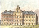 ANVERS, Hôtel de ville, Belgium, europa, engraving, plates, prin