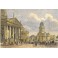 BERLIN, place des gendarmes. Allemagne, gravures anciennes, esta