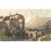 SOHENNA, Austria, tirol, Osterreich, Meran, schenna, engraving,