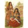 FEMMES TZIGANES, gypsy, romany, print, engraving, plate