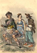 ÉCOSSAIS MONTAGNARD, PAYSANS HONGROIS, Européen costume, engravi