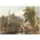 AMSTERDAM, NIEWKERQUE, gravure ancienne, estampe, Pays-bas, Holl