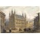 LOUVAIN, Belgium, plate, engraving, print Leuven