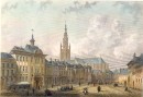 BREDA : Holland, stich, Nederland, engraving, print, plate