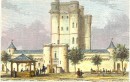 VINCENNES : castle of vincennes, Paris, Parigi, engraving, print