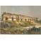MEXIQUE : RUINES D'UXMAL, Mexico, gravure, estampe, stich