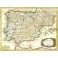 SPAIN, map 18th, spanien, engraving