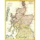 SCOTLAND, map, map 18th, karte, engraving