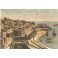 MALTA : VALETTA, Malta island, print, plate, engraving