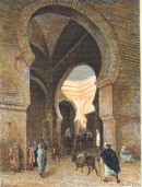 MAROC : FEZ, Afrique du Nord, gravures anciennes, stich