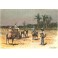 HAÏTI : Groupe d'Haïtiens, amérique du sud, caraïbes, gravure, s