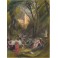 THE BRIDCAGE A scene from Boccaccio, TURNER, engraving, print, p