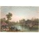 THE RIVER BARADA, THE ANCIENT PHARPAR, Syrie, gravure, estampe,