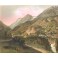 ST SAUVEUR : France, Pyrénées, lithography, print, plate, engrav