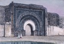 MAROC : LA PORTE DU CHRÉTIEN, MARARAKECH, Morocco, engraving, pl