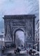 LA PORTE ST DENIS, France, Paris, Parigi, estampes, gravures anc