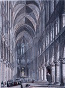 INTÉRIEUR DE NOTRE-DAME PARIS