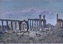 RUINES DE PALMYRE - LA COLONNADE